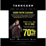 Tarocash - Airport West (VIC) Closing down - up to 70% off on Selected Items