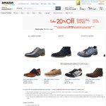 20% off Shoes + FREE Shipping to AU if Order over $150 @ Amazon (Sold and Shipped)