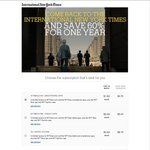 New York Times - 60% off Regular Subscription Rates for One Year
