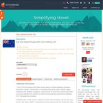 30% Off Prepaid New Zealand Travel  Sim Card with 2GB of 4G Data + More @ SimCorner