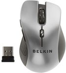 Belkin Ultimate Wireless Mouse M400 (Black/Silver) $6 Instore Only @ Centrecom