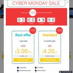 NordVPN Cyber Monday Sale. 1 Year Plan $36 USD