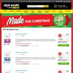 iTunes Gift Cards 20% off @ Dick Smith Online