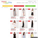 75% off on Female Dresses Plus Extra 10% + Free Shipping with Coupon Code @ NeedofTheDay.com.au