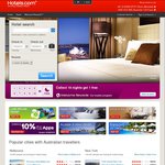 Hotels.com 10% off When Booking with App