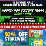 [Rundle Mall, SA] EB Games 10% off Storewide - Fri-Sun 14-16 Aug