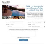 Win 1 of 3 (RT Flights for 2 to Brisbane, 3nts Hotel, $500 of Natio Products, Meals)