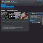 2 Village Tickets for $13.70 Using Telstra Rewards and Visa Checkout (+ New Village Members Get 2 Free Tickets on Sign up)