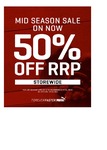 Mid Season Sale - 50% OFF RRP* PUMA Outlet Stores