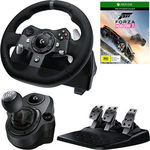 Logitech G920 Wheel & Pedals for Xbox & PC + Shifter + Forza Horizon 3 + $100 eBay Voucher - $452.95 @ The Gamesmen eBay