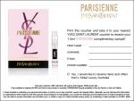 Free YSL Parisienne 1.5ml Eau de Toilette Fragrance Sample - Myer & DJs
