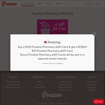 Priceline Bonus $10 with Every $100 Priceline eGift Cards Purchased at prezzee.com.au (9.1% off)