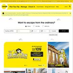 Athens One Way from Perth $349, Melbourne, Sydney, Gold Coast, $399 @ Fly Scoot (July - October)
