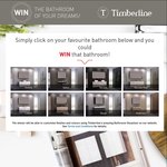 Win a Bathroom Prize Package Worth Up to $4,950 from Timberline [Except NT]