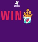 Win $1,560 Worth of Deliveroo Credit Towards a Year's Supply of Fried Chicken from Deliveroo [Purchase Fried Chicken]