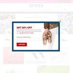 Crocs 25% off Plus Free Shipping