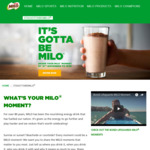 WIn 1 of 125 Milo Colour-Changing Mugs from Nestle
