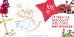 10% off Storewide (Min $50 Spend) - Toys and Kid Furniture Products from Little Angie
