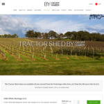 Tractor Shed Wine Sale: Premium SA Wines - Reds, Whites, Dessert - 25% off Storewide + Free Shipping 