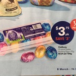 Cadbury 10pk Easter Hunting Eggs $3.75 Half Price @ Big W
