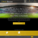Win an All-Inclusive Sydney Roosters Package at the Allianz Stadium (worth $500) from Digital Fuel Marketing