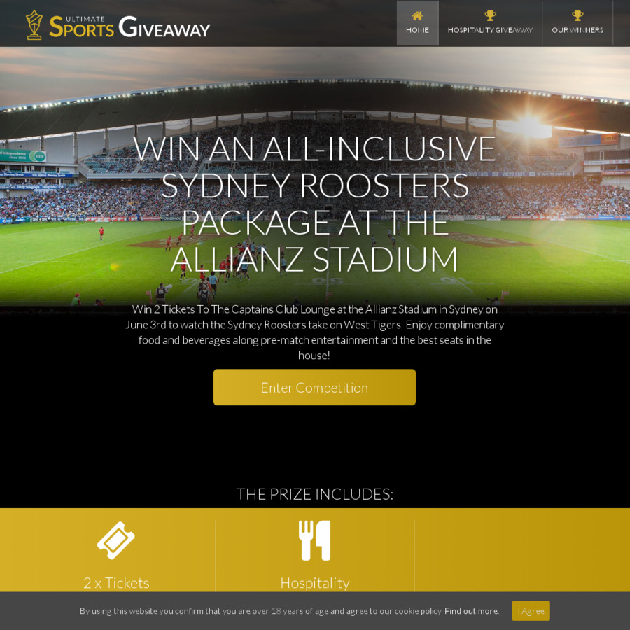 Win an All-Inclusive Sydney Roosters Package at the Allianz Stadium