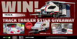 Win a Track Trailer Topaz Eyre Worth $88,300 Plus More or 1 of 5 Minor Prizes from Pat Callinan Publishing