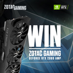 Win a ZOTAC GeForce RTX 2080 AMP Graphics Card from ZOTAC
