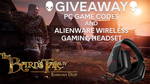 Win an Alienware Wireless Gaming Headset & The Bard's Tale IV: Barrows Deep Steam Code or 1 of 9 Steam Codes from Alienware