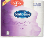 Confidence 3ply 24pk Toilet Paper $8 (Was $8.49) @ ALDI
