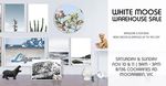 [VIC] Seconds & Slightly Imperfect Warehouse Sale (up to 70% off) 10-11 Nov 9a-3p @ White Moose Decor & Art Warehouse, Moorabbin