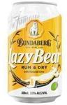 Bundaberg Lazy Bear Rum & Dry 330ml 10 Pack Cans - Out of Date Clearance - $13 + Shipping @ Hellodrinks