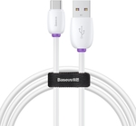 Baseus 40W 1m 5A USB to Type-C Purple Ring HW Flash Data Sync Charge Cable $5.78 Delivered @ GTech Web Store
