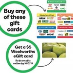 Buy Any $50 Ultimate Him/Students/Home/Kids/Teens Gift Card and Get a $5 Woolworths eGift Card @ Woolworths