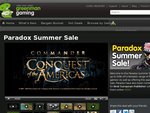 Paradox Summer Sale at Greenman Gaming