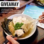 Win a $250 Gift Card to Spend at @Hakatagensuke at @QVMelbourne + 5x Free Signature Ramen Vouchers Worth $15 Each