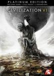[PC, Steam] Civilization VI Platinum Edition Steam (77% off / $27.98 USD = $41.40 AUD) @ Dlgamer