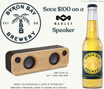 Marley Get Together Bluetooth Speaker for $99 with a Purchase of Byron Bay Brewery Lager $49 (24 Bottles) @ First Choice Liquor