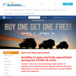 Buy One Get One Free Store Wide @ Autoelec