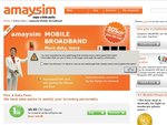 Prepaid Mobile Broadband (Amaysim) 10GB, 365 Day for $79.92