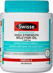 Swisse Ultiboost High Strength Fish Oil 1500mg/400 Capsules $17.50 or $15.75 S&S + Delivery ($0 Prime/ $39 Spend) @ Amazon AU
