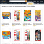 Up to 50% off BIC Pens & Colouring + Delivery ($0 with Prime / $39 Spend) @ Amazon Australia (e.g. BIC Atlantis 4pk $2.60)
