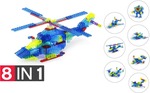 LEGO Compatible MetaMorph Blocks (Light up Helicopter) $15.99 Delivered @ Kogan