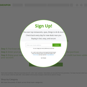 groupon new customer