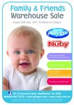 Playgro and Nuby Babies and Kids Sale - Vic - 25 Nov