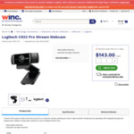 Logitech C922 Pro Stream HD Webcam + 500 Sheets A4 Paper $130.49 Delivered (New Customers) @ Winc