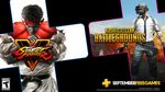 [PS4] PS Plus September 2020 - PlayerUnknown’s Battlegrounds (PUBG) & Street Fighter V @ PlayStation