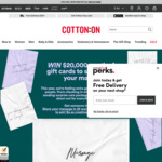 Win $20,000 Worth of Gift Cards from Cotton On