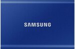 Samsung T7 1TB USB-C Portable SSD, Blue Indigo  - $220.52 Delivered @ Amazon AU