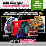 Win The December Zelda + Age of Calamity + Switch Giveaway from ShirtPunch